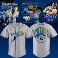 Unisex Gray Tampa Bay Rays 2026 MLB AL East Division Champions Road Uniform