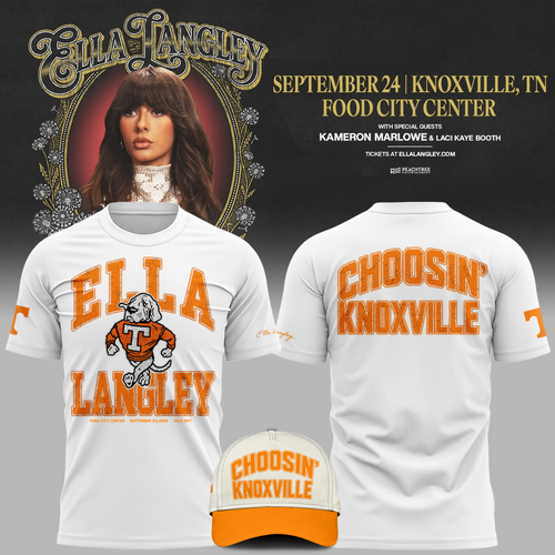 02.Tennessee Volunteers x Ella Langley-The Dandelion Tour 2026 T-shirt