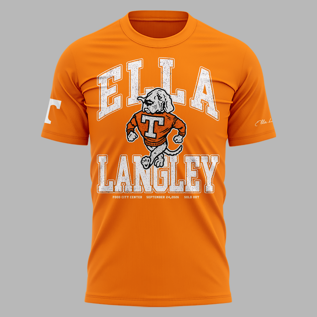 04.Tennessee Volunteers x Ella Langley-The Dandelion Tour 2026 T-shirt