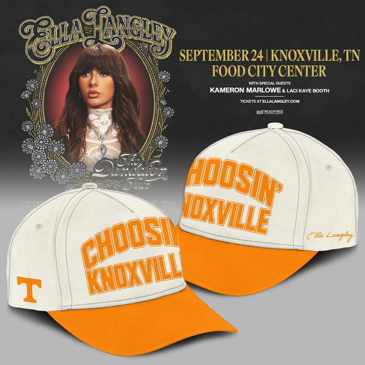 Tennessee Volunteers x Ella Langley-The Dandelion Tour 2026 CAP