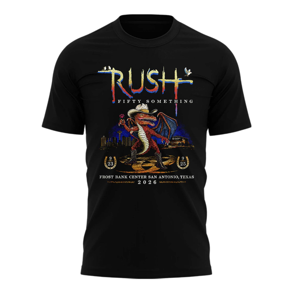 Rush – Fifty Something Tour 2026 • San Antonio, TX T-Shirt