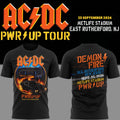 001. Newest Shirt AC/DC x New York Jets Event Shirt- POWER UP TOUR 2026 T-Shirt