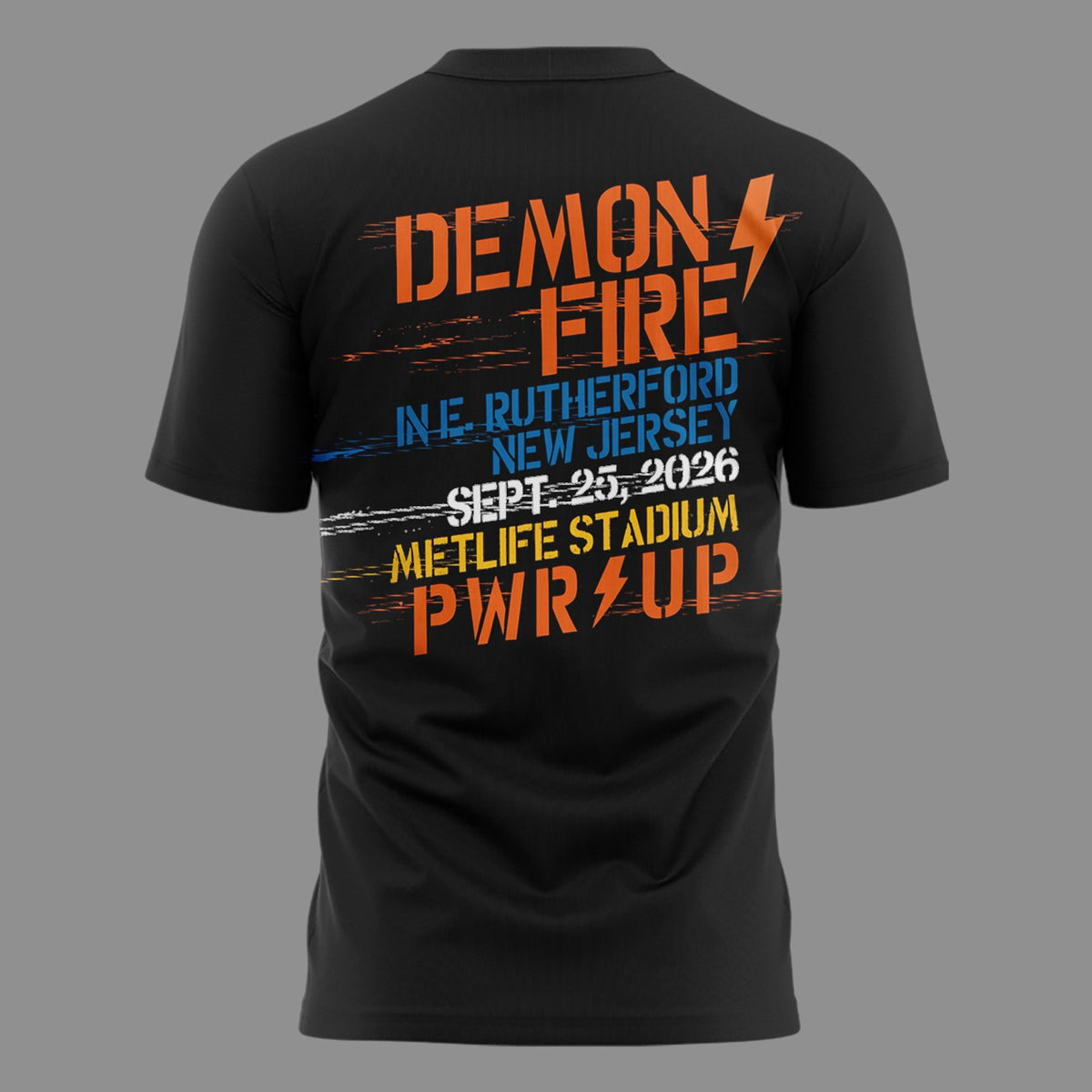 001. Newest Shirt AC/DC x New York Jets Event Shirt- POWER UP TOUR 2026 T-Shirt
