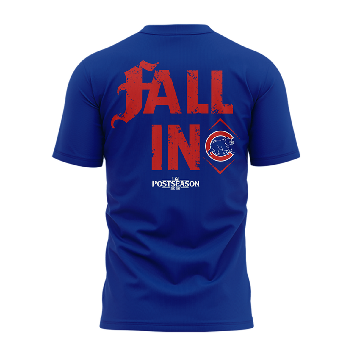 01.Chicago Cubs 2026 MLB Postseason T-Shirt