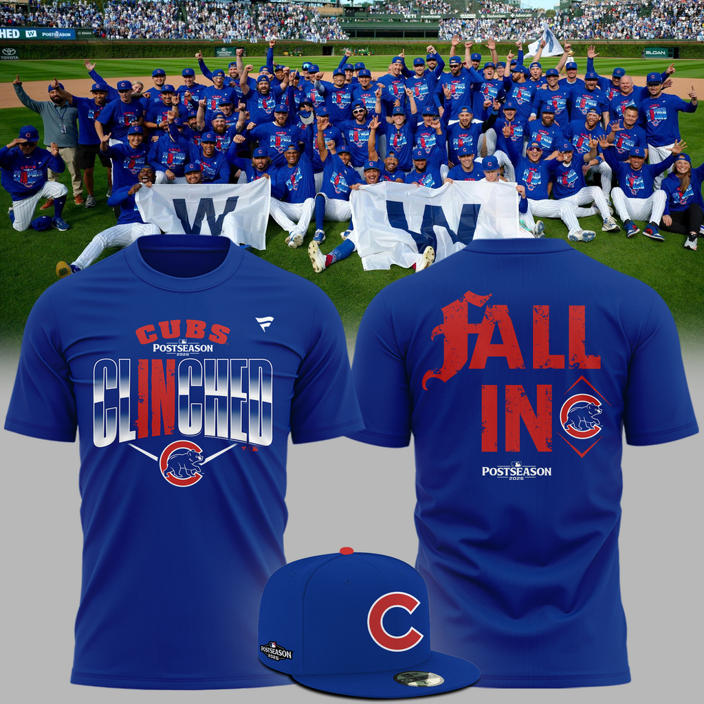 01.Chicago Cubs 2026 MLB Postseason T-Shirt
