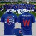 02.Chicago Cubs 2026 MLB Postseason T-Shirt
