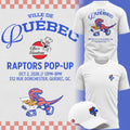Limited Edition 2026 Toronto Raptors "Québec Canada Games" Tee