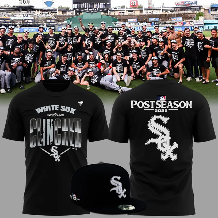 06. Limited Edition Chicago White Sox 2026 MLB Postseason - No Time Like October T-Shirt