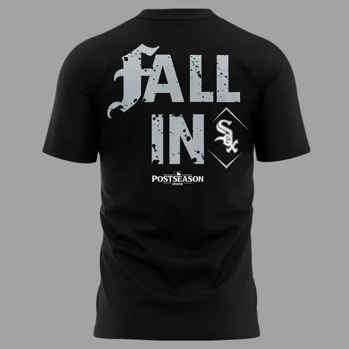 12. Black Shirt Chicago White Sox 2026 MLB Postseason - No Time Like October T-Shirt