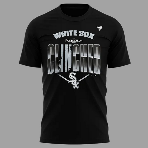 12. Black Shirt Chicago White Sox 2026 MLB Postseason - No Time Like October T-Shirt