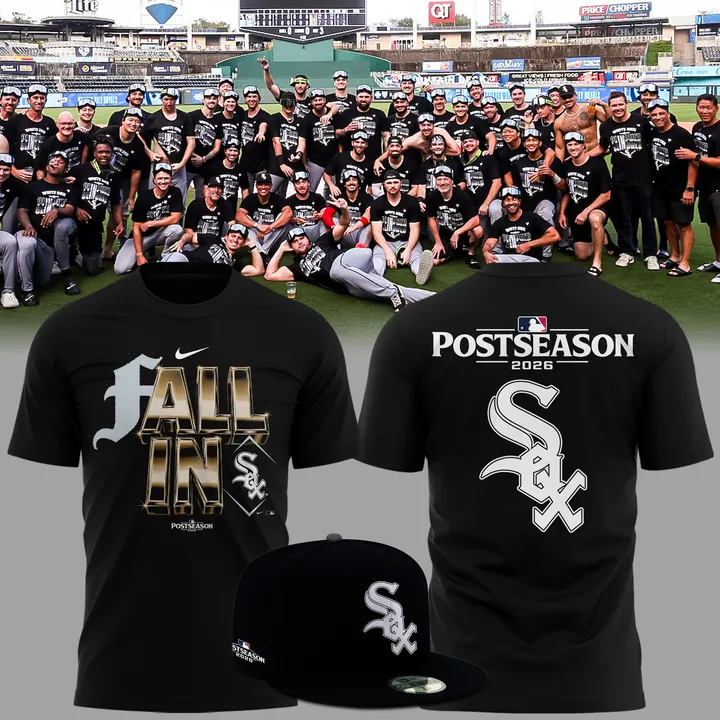 36. Black Shirt Chicago White Sox No Time Like October - Fall In 2026 MLB Postseason T-Shirt