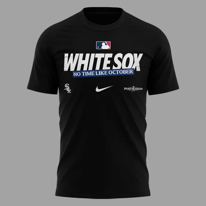 42. Special Shirt Chicago White Sox No Time Like October - Fall In 2026 MLB Postseason T-Shirt