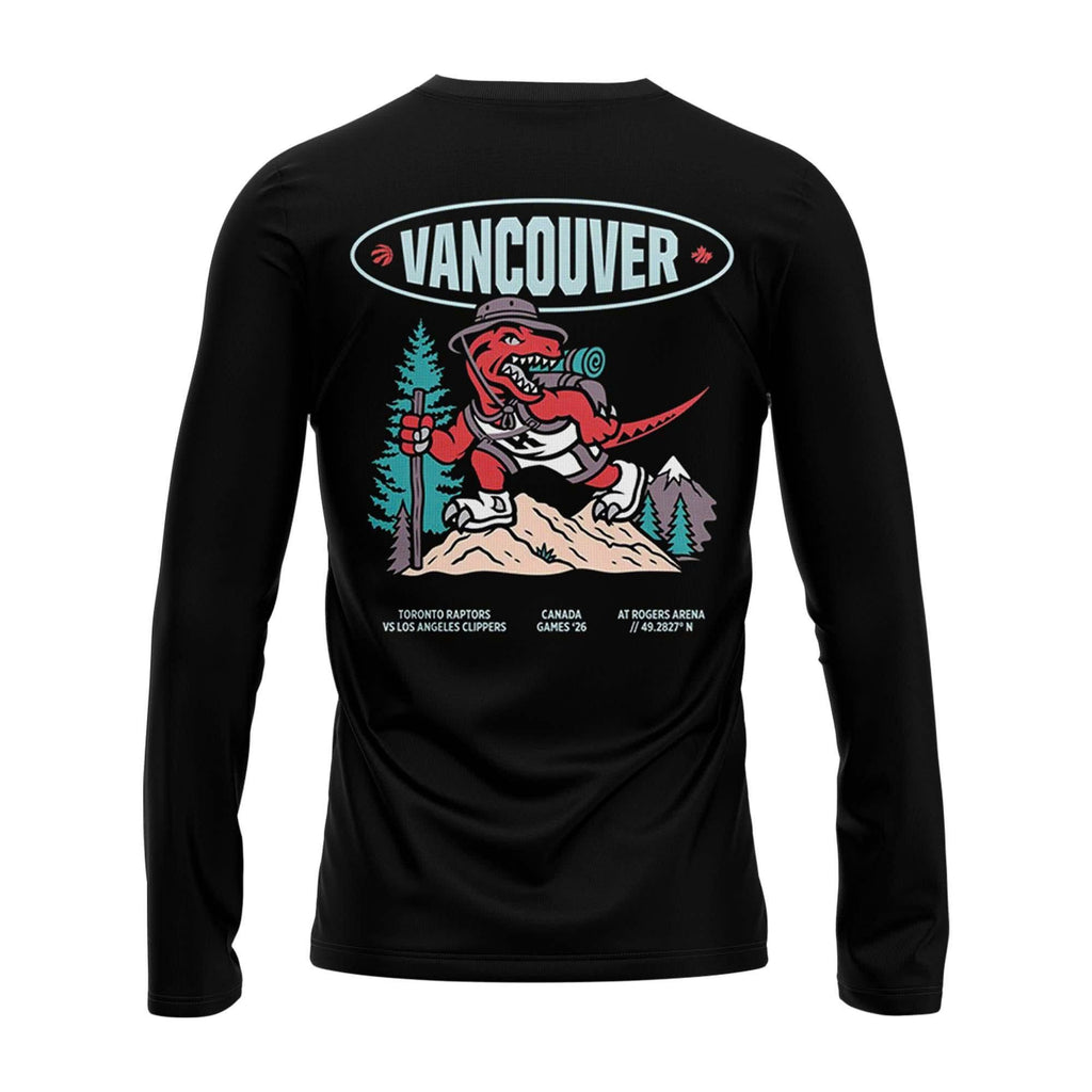 Limited Edition 2026 Toronto Raptors "Vancouver Canada Games" Long Sleeve Shirt