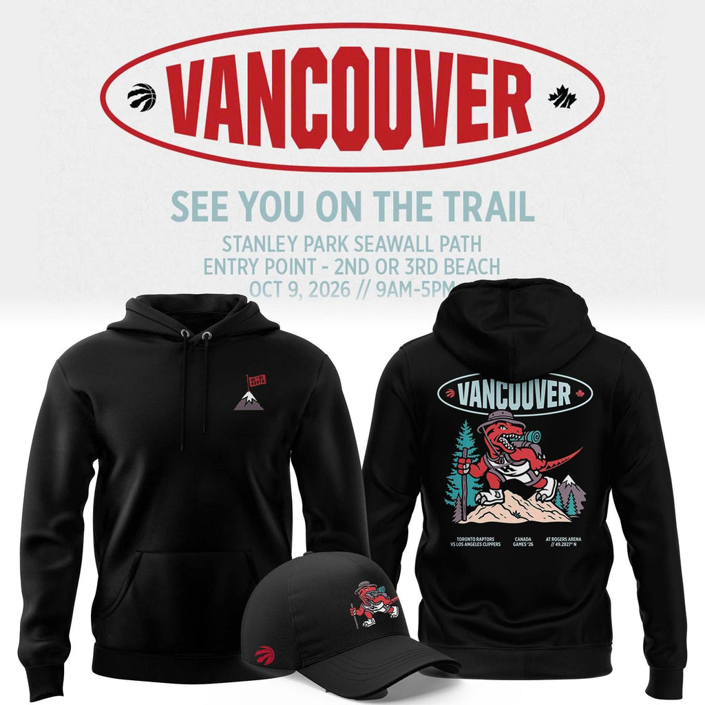 Limited Edition 2026 Toronto Raptors "Vancouver Canada Games" Hoodie