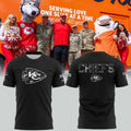 Kansas City Chiefs Salute To Service T-Shirt