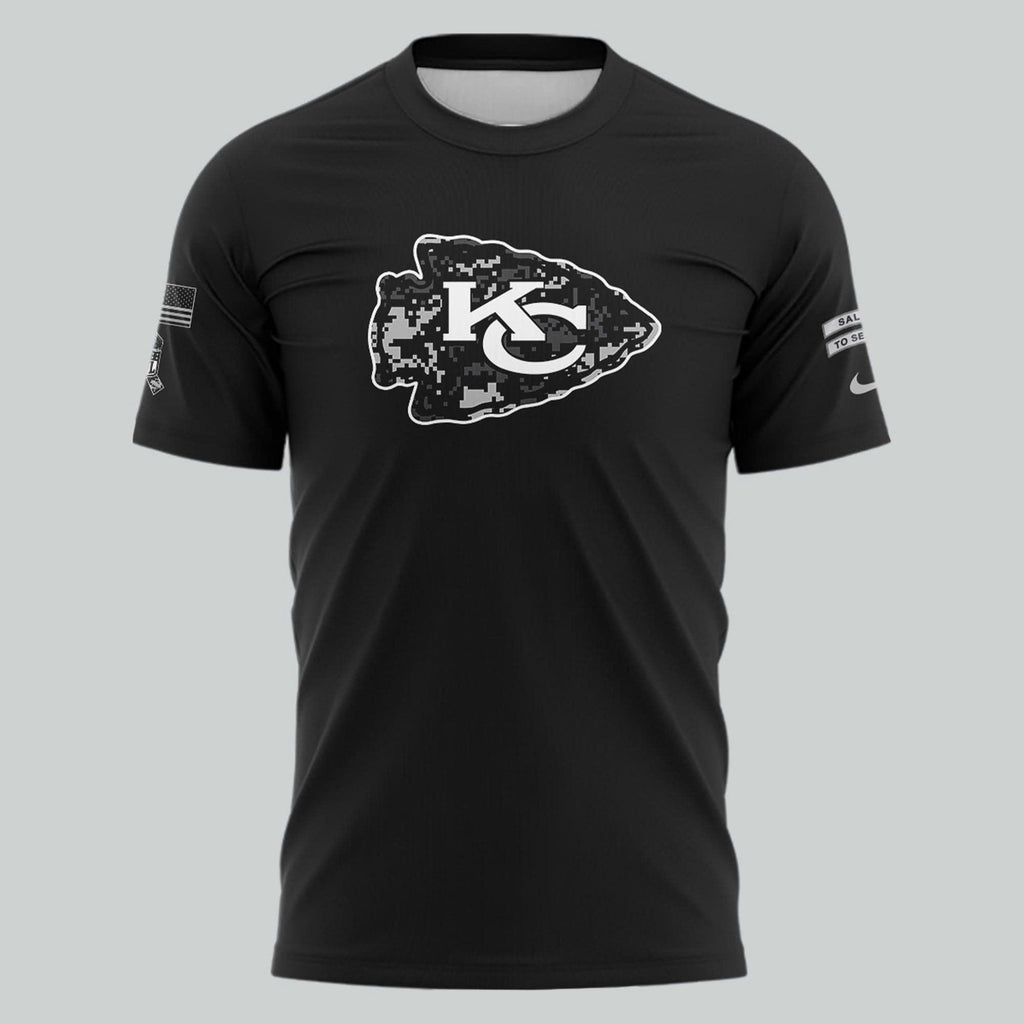 Kansas City Chiefs Salute To Service T-Shirt