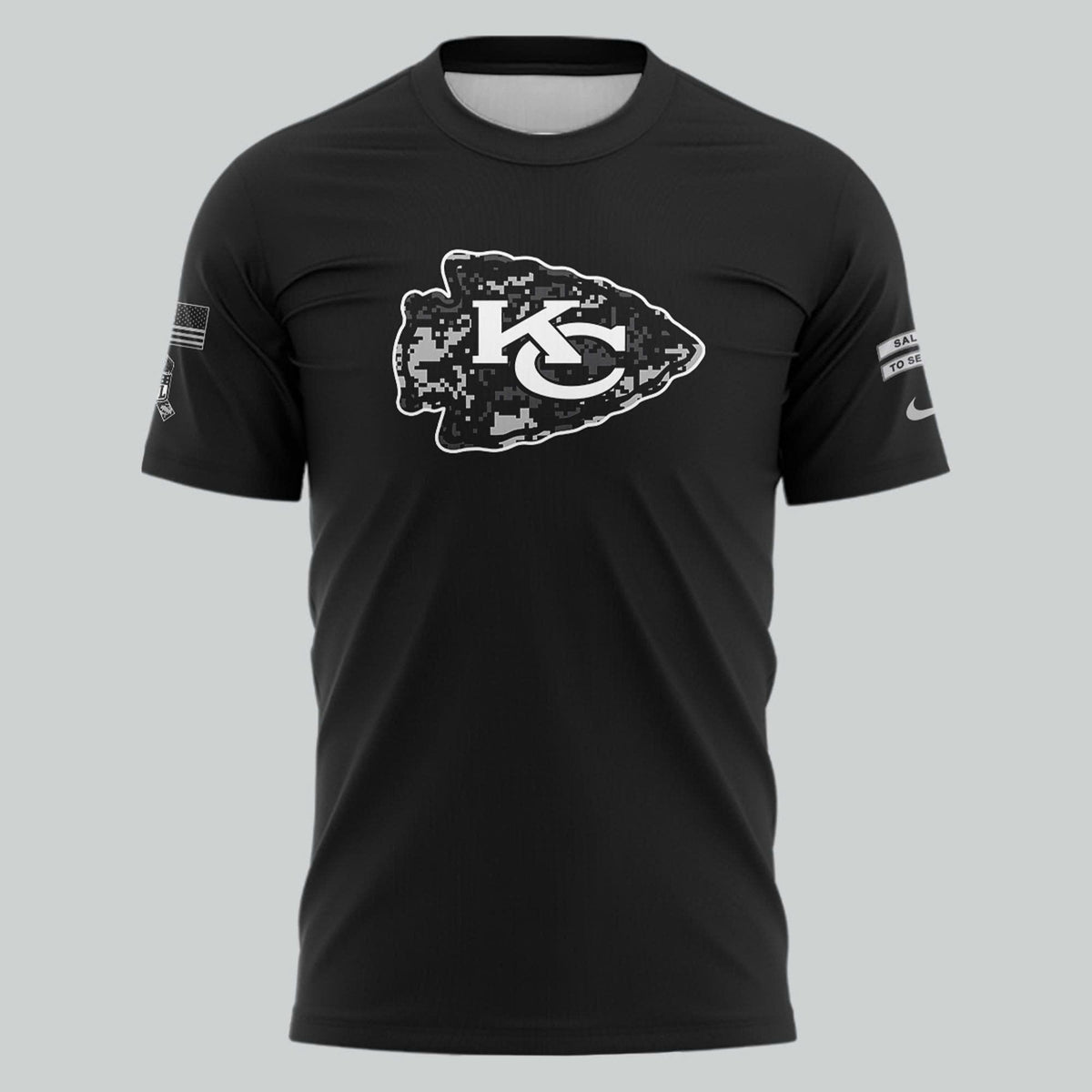 Kansas City Chiefs Salute To Service T-Shirt
