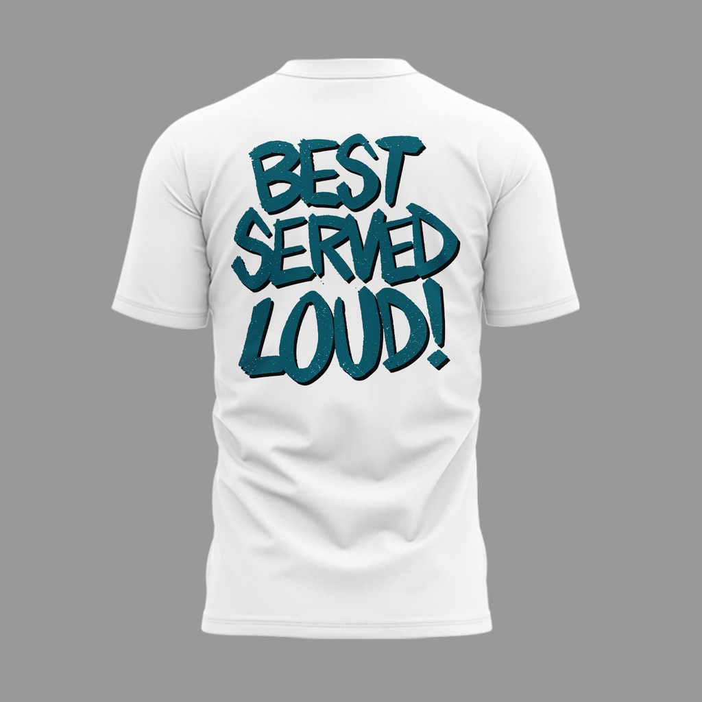 Limited Edition Jacksonville Jaguars "Bring The Juice, Best Served Loud!" White Tshirt