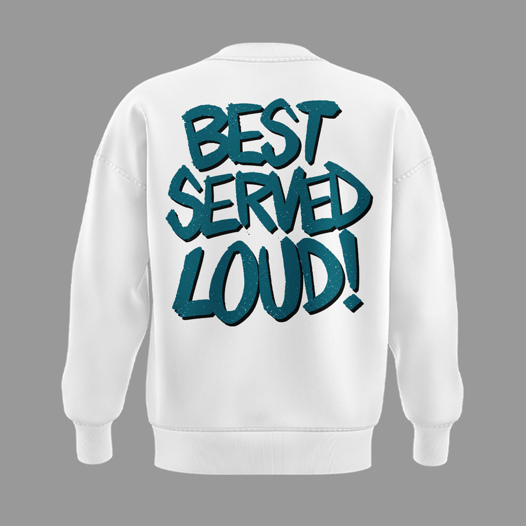 Limited Edition Jacksonville Jaguars "Bring The Juice, Best Served Loud!" White Sweat