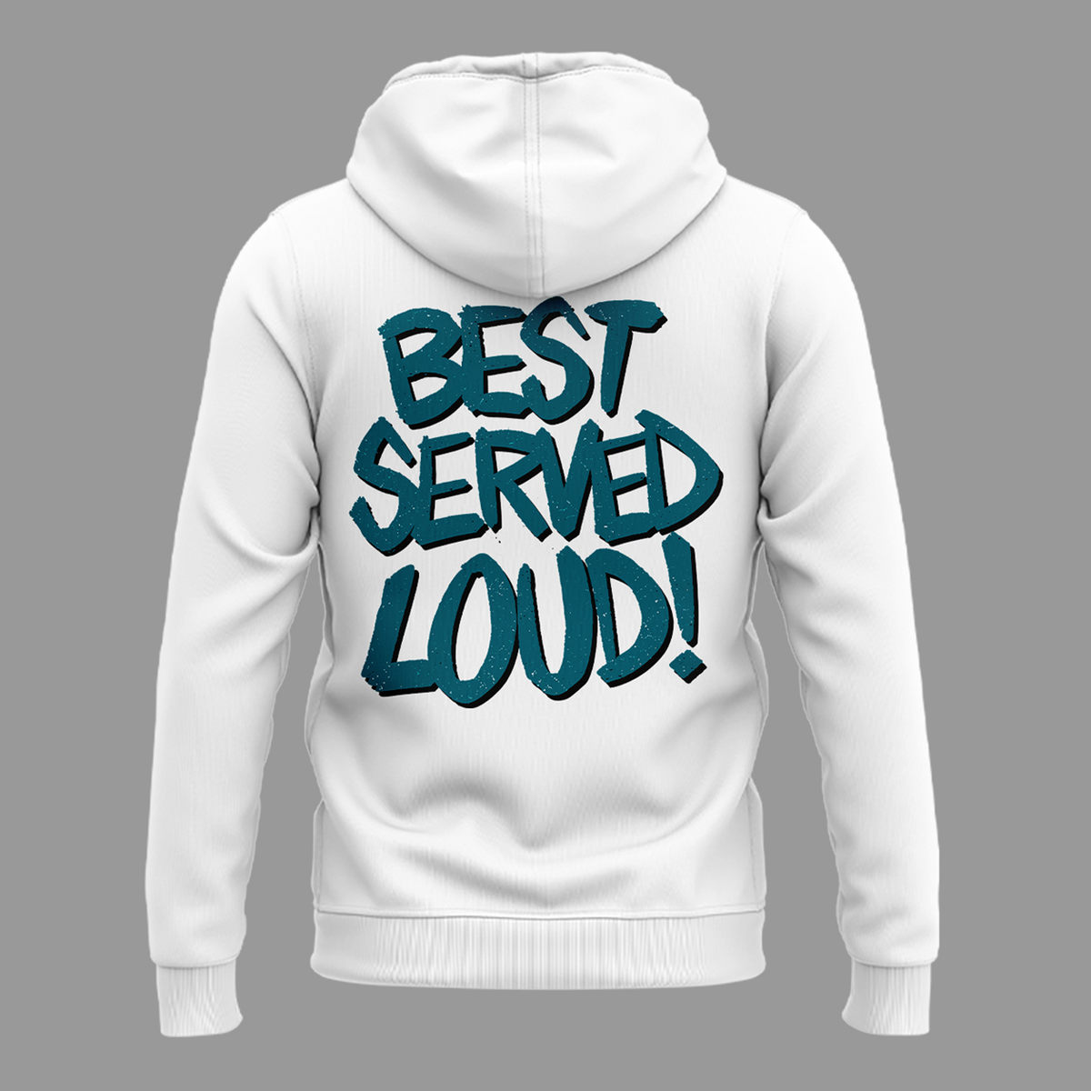 Limited Edition Jacksonville Jaguars "Bring The Juice, Best Served Loud!" White Hoodie