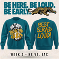 Limited Edition Jacksonville Jaguars "Bring The Juice, Best Served Loud!" Sweat