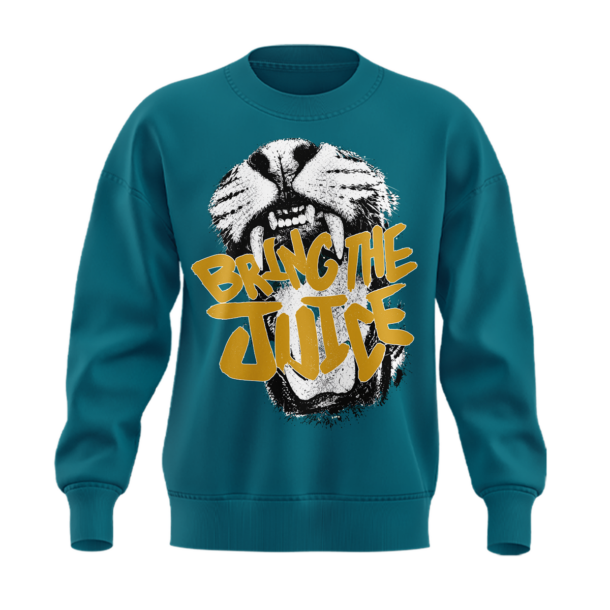 Limited Edition Jacksonville Jaguars "Bring The Juice, Best Served Loud!" Sweat