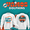 Exclusive Version Miami Dolphins Hispanic Heritage White Sweat 2026