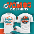 Exclusive Version Miami Dolphins Hispanic Heritage White Tshirt 2026