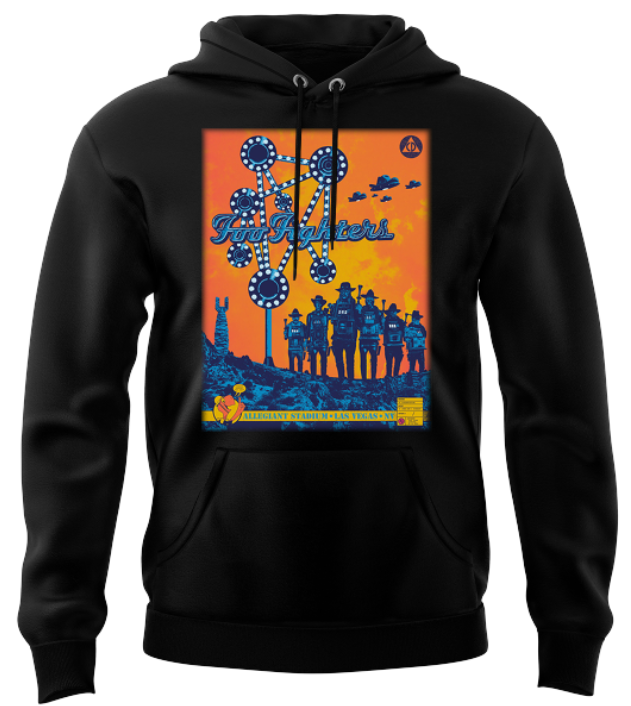 Foo Fighters Allegiant Stadium Las Vegas 2026 Tour Limited Edition hoodie
