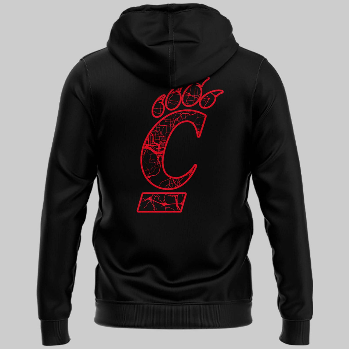 Cincinnati Football "The City Within" Red Hoodie.