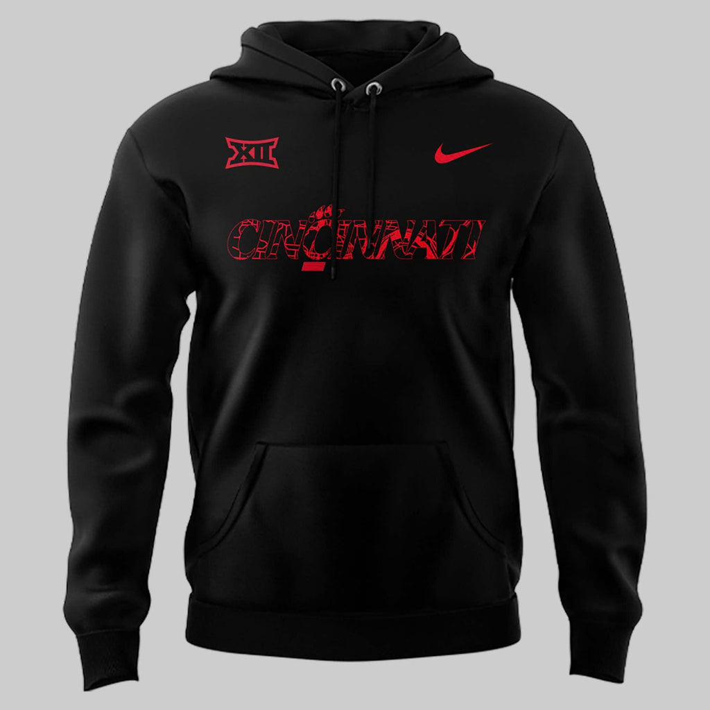 Cincinnati Football "The City Within" Red Hoodie.