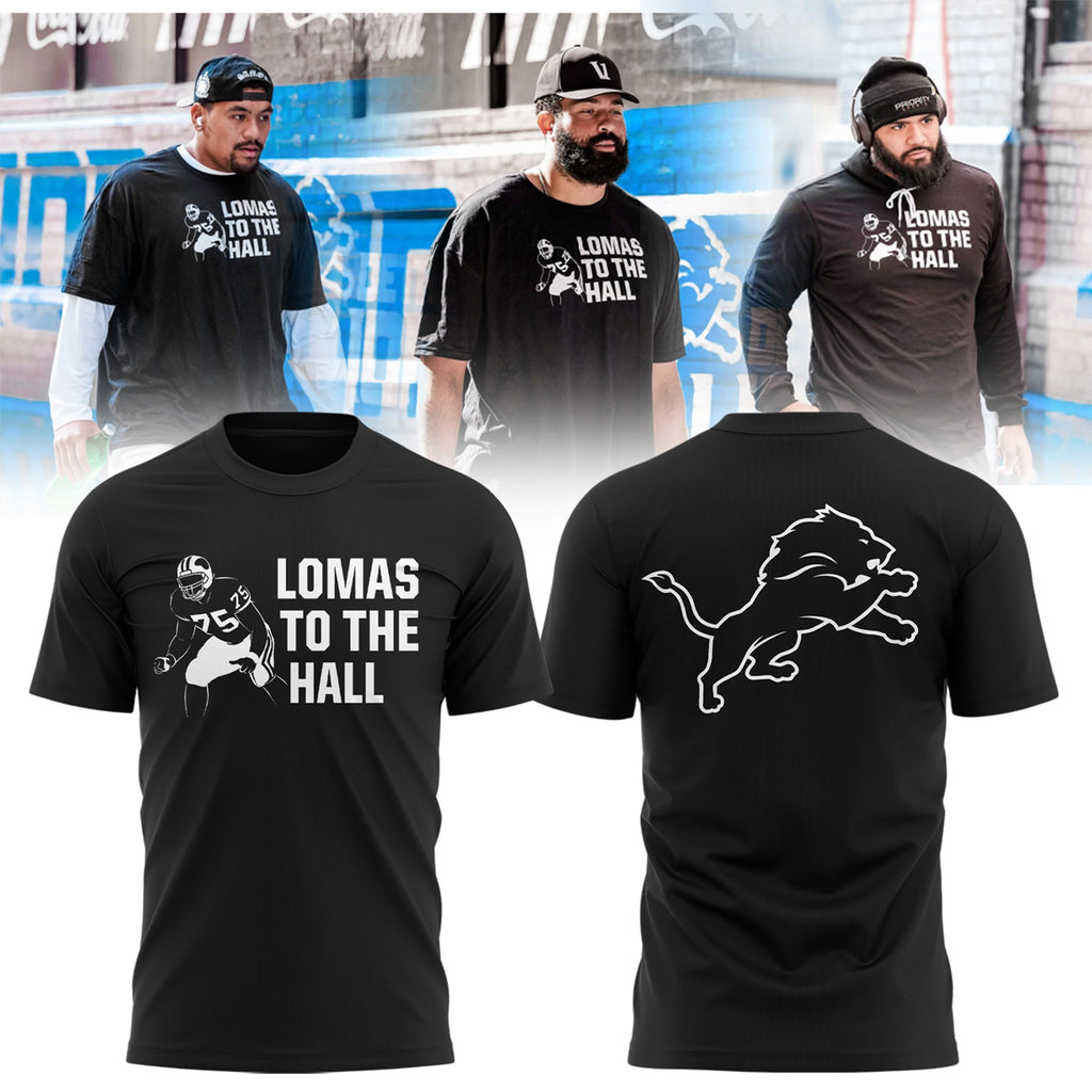 Detroit Lions "Lomas to the Hall” T-shirt
