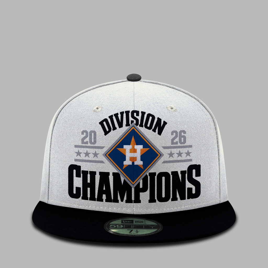 Houston Astros Navy 2026 AL West Division Champions T-Shirt