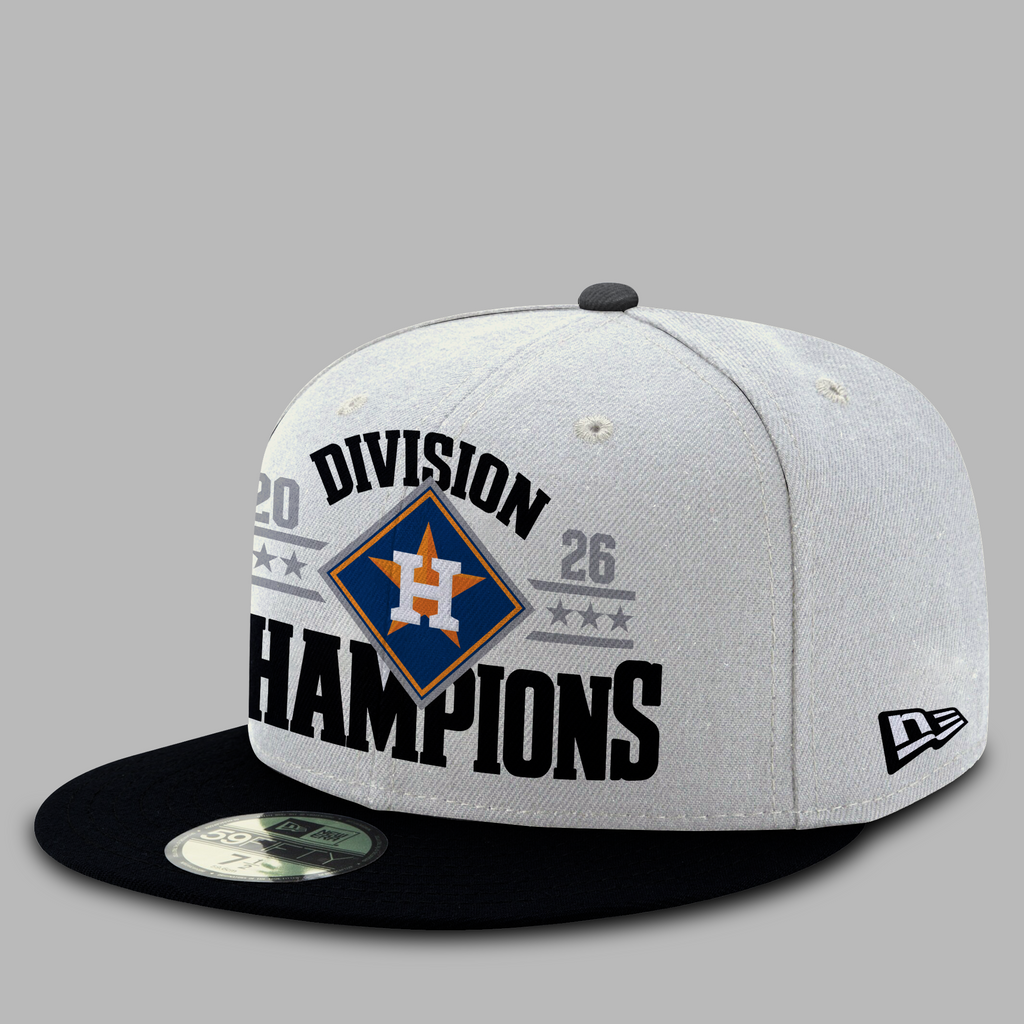 Houston Astros Navy 2026 AL West Division Champions T-Shirt