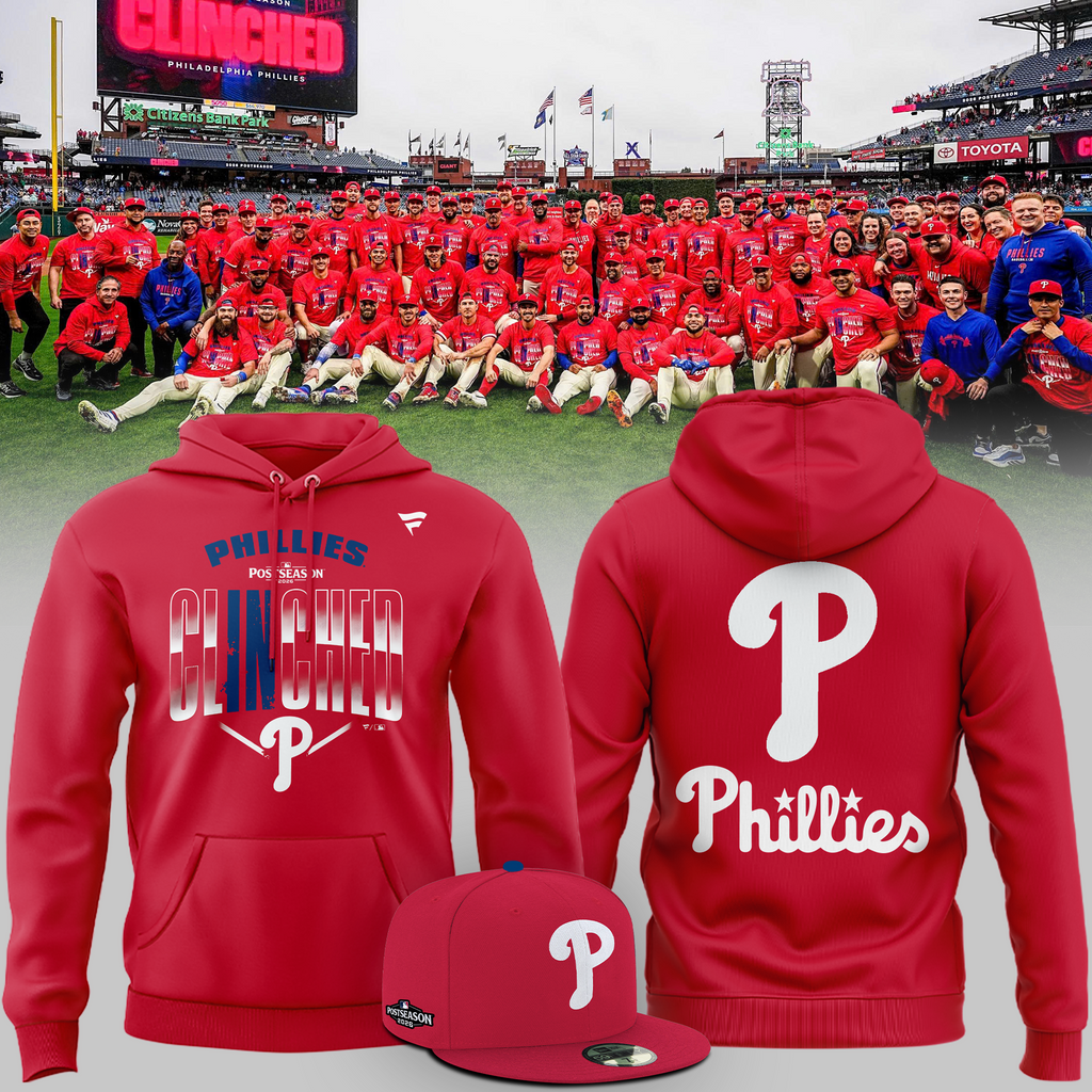 01.Philadelphia Phillies 2026 MLB Postseason Hoodie