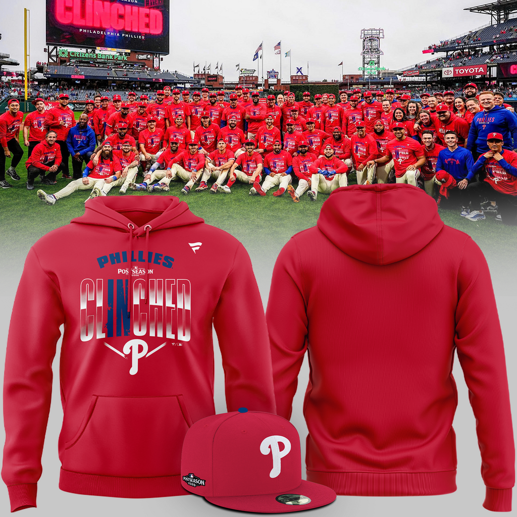 02.Philadelphia Phillies 2026 MLB Postseason Hoodie