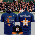 Houston Astros Navy 2026 MLB Postseason T-Shirt