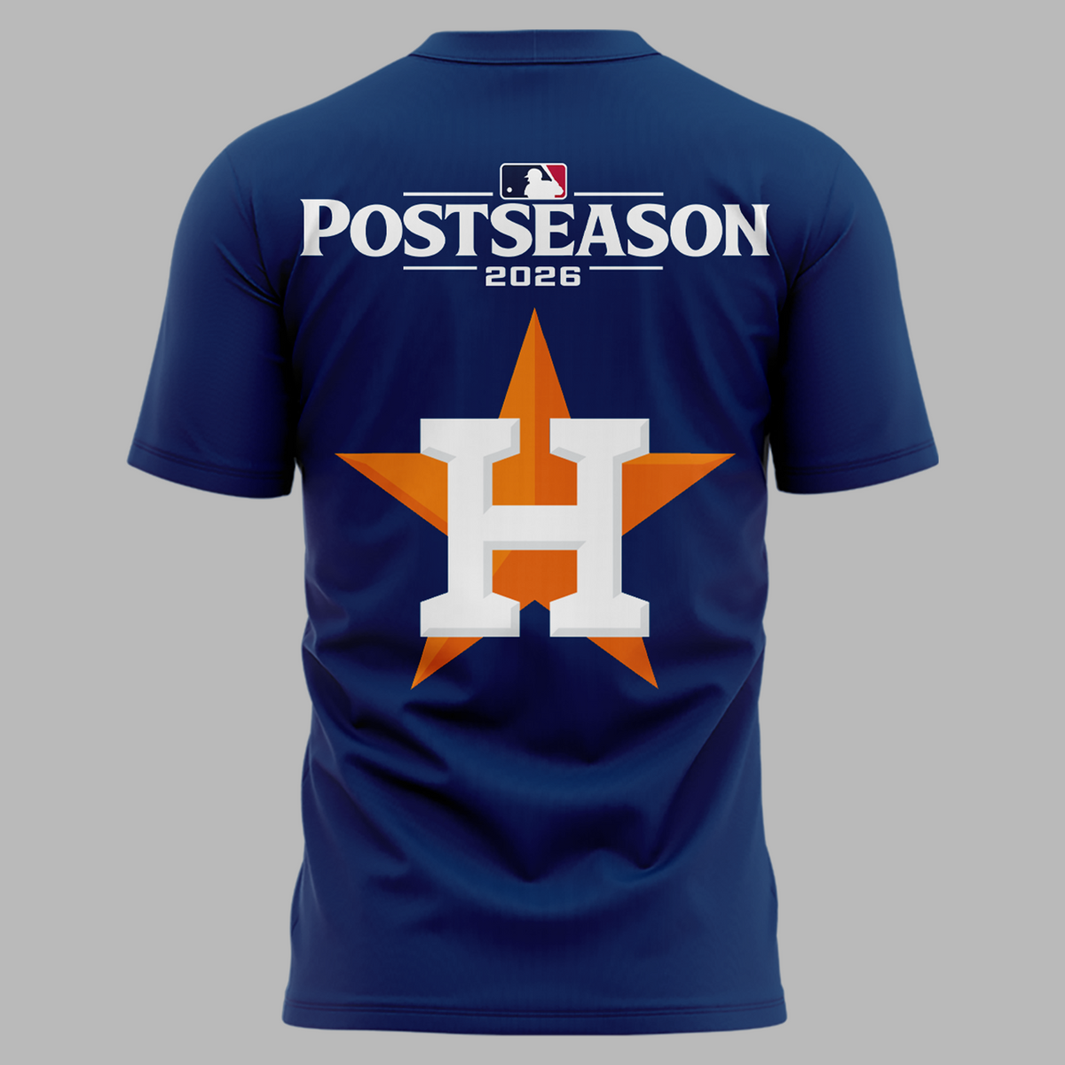 Houston Astros Navy 2026 MLB Postseason T-Shirt