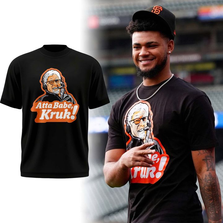 SF Giants "Atta babe, Kruk!" T-Shirt - Limited Edition