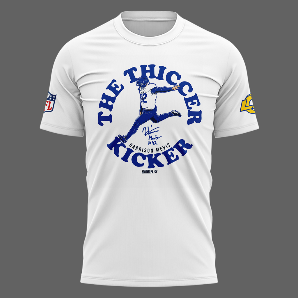 Limited Edition HARRISON MEVIS 'THICKER KICKER' Tshirt