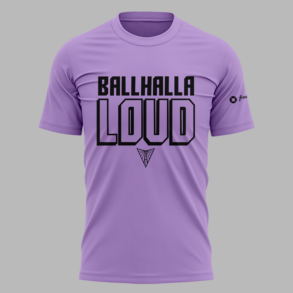 Limited edition T-Shirt "BALLHALLA LOUD" Golden State Valkyries..