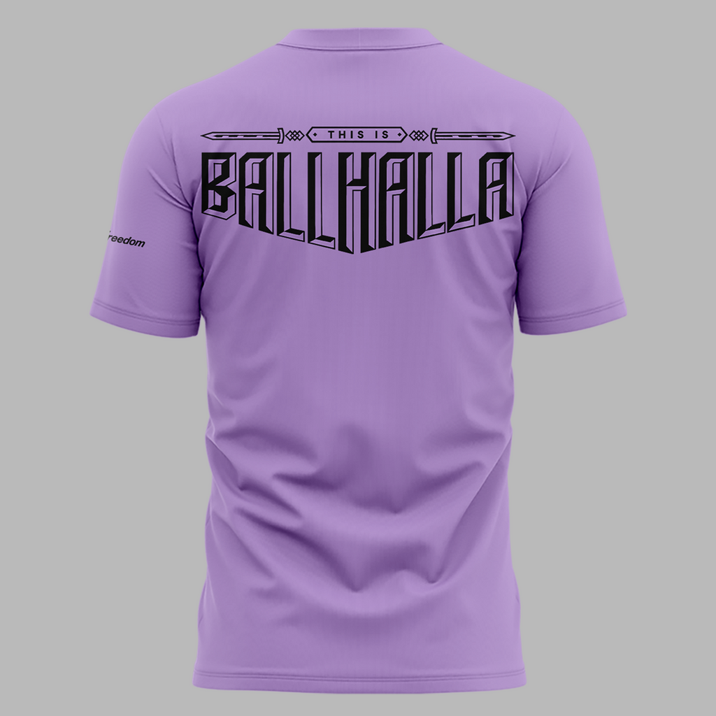 Limited edition T-Shirt "BALLHALLA LOUD" Golden State Valkyries.