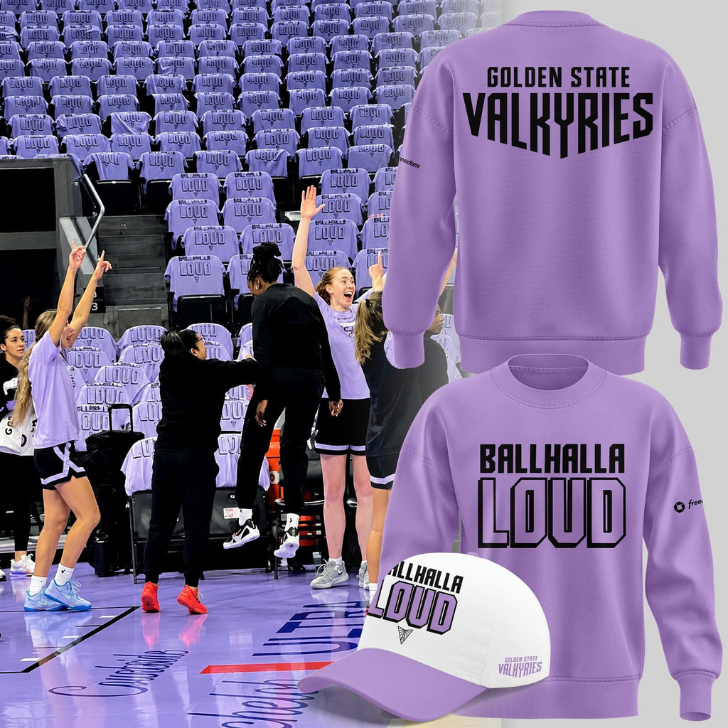 New Sweatshirt "BALLHALLA LOUD" Golden State Valkyries