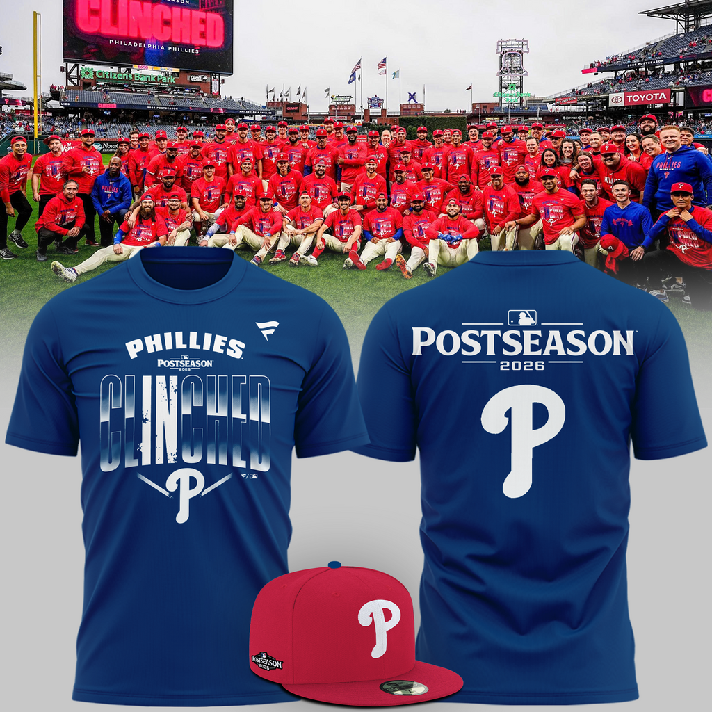 Philadelphia Phillies 2026 MLB Postseason T-Shirt - NAVY
