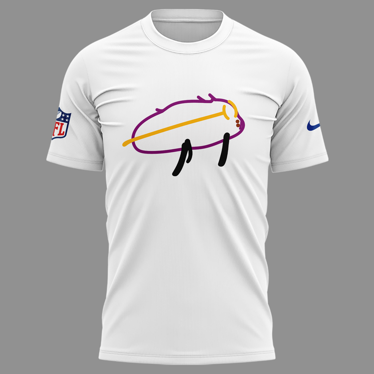 Limited Edition Buffalo Bills designed by a patient at Buffalo’s Golisano Children’s Hospital Tshirt