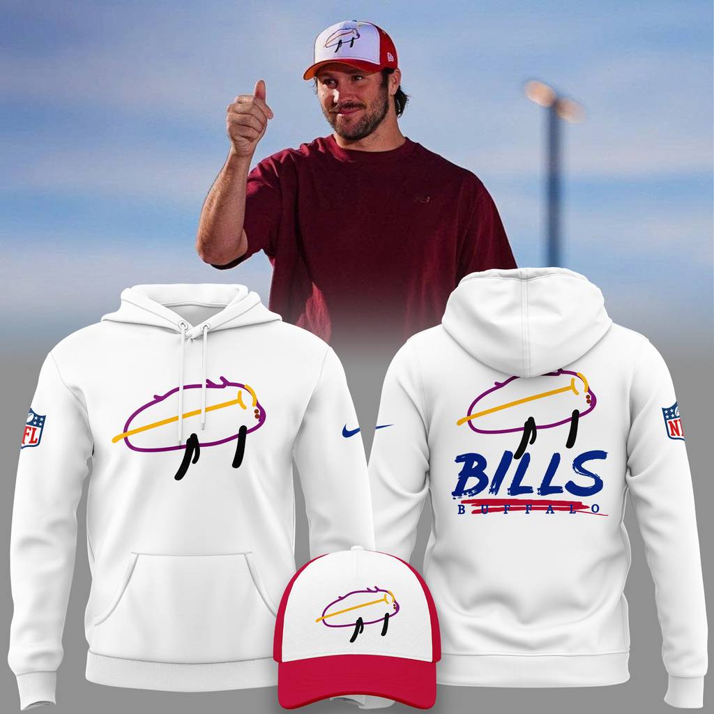 Limited Edition Buffalo Bills designed by a patient at Buffalo’s Golisano Children’s Hospital Hoodie
