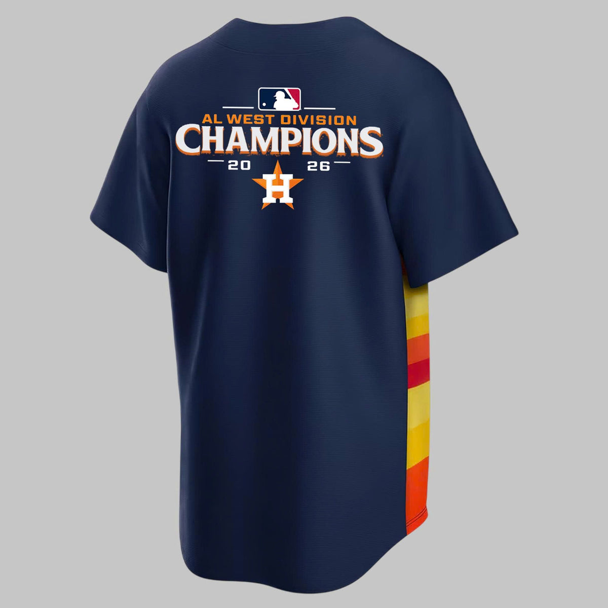Houston Astros Women's 2026 AL West Division Champions Locker Room Jersey - Navy