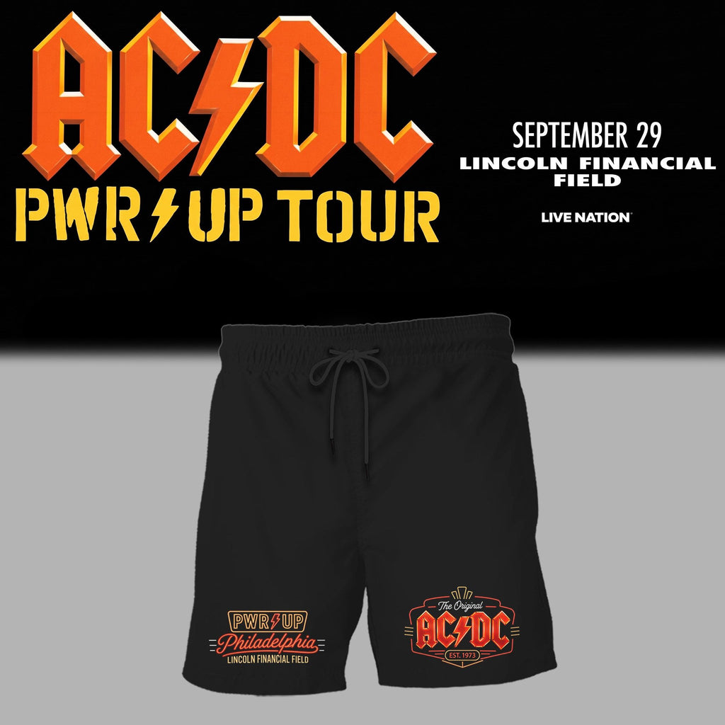 001. AC/DC - Exclusive Philadelphia Event Shirt - POWER UP TOUR 2026 T-Shirt