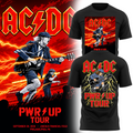 Limited Edition AC/DC Power Up Tour Philadelphia 2026 T-Shirt