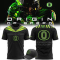 Unisex Black Oregon Ducks Origin of Speed T-shirt